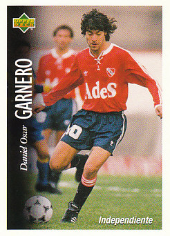 Daniel Oscar Garnero Atletico Independiente 1995 Upper Deck Futbol Argentina #30